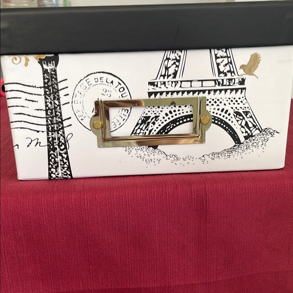 Paris Eiffel Tower Decorative Box